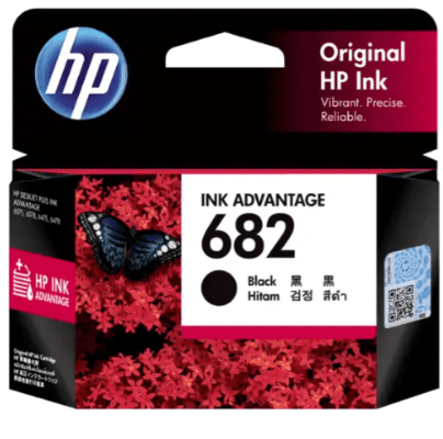 HP 682 Black Original Ink Advantage Cartridge