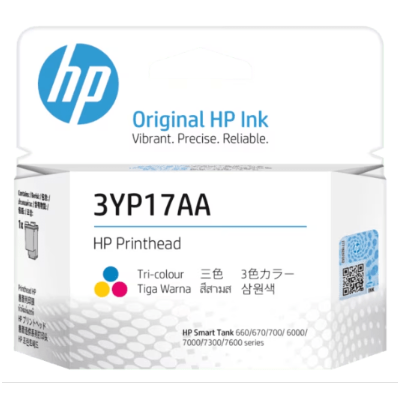 HP Tri Color Print Head For Smart Tank Printers