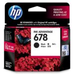 HP 678 Black Cartridge