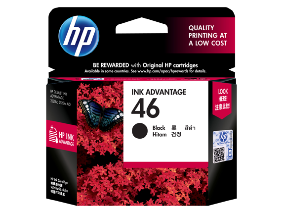 HP 46 Black Cartridge