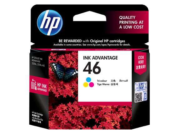 HP 46 Tri-Color Cartridge