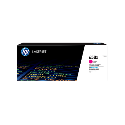 HP 658X Magenta LaserJet Toner Cartridge