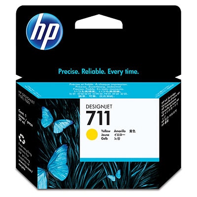 HP 711 29ml Yellow Ink Cartridge