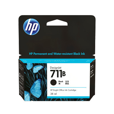 HP 711B 38ml Black Ink Cartridge