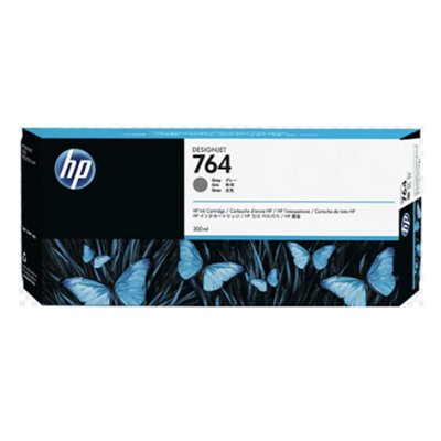 HP 764B 300ml Gray DesignJet Ink Cartridge