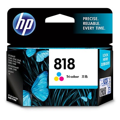 HP 818 Tricolor Original Cartridge
