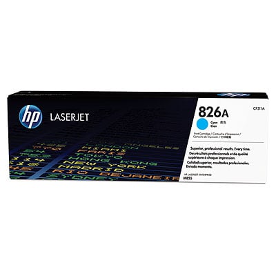 HP 826A Cyan Original LaserJet Toner Cartridge