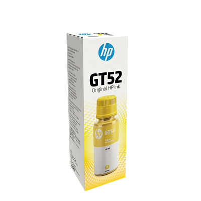 HP GT52 Yellow Original Ink Bottle