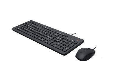 HP KM150 Wired Keyboard and Mouse Combo